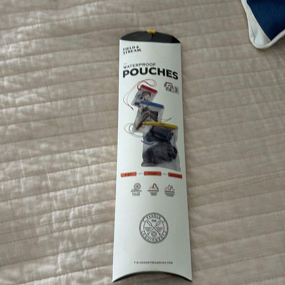 Field & Stream Waterproof pouches